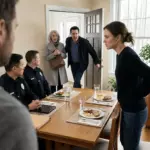 Μου Απαίτησε να Ζητήσω Συγγνώμη από τη Μητέρα του — Τότε Άνοιξε η Πόρτα και Όλα Άλλαξαν.