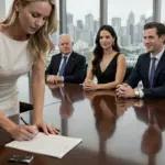 Τα χαρτιά του διαζυγίου ήταν ακόμα ζεστά από τον εκτυπωτή όταν ο Ντιέγκο Ραμίρεζ έσπρωξε τη μαύρη κάρτα πάνω στο μαόνι του τραπεζιού, σαν να άφηνε φιλοδώρημα σε κάποιον που θεωρούσε κατώτερό του. Η κάρτα στροβιλίστηκε μια φορά και σταμάτησε κοντά στο χέρι μου. Κανείς στο δωμάτιο δεν μίλησε