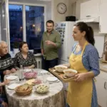 «Κουνήσου και τάισε τους συγγενείς μου», είπε ο αρραβωνιαστικός μου μέσα στο δικό μου διαμέρισμα.