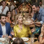 Ο καλύτερος φίλος του άντρα μου μου έριξε σούπα στο κεφάλι μπροστά σε 34 συναδέλφους και φώναξε:  — Γουρούνα!  Για λίγα δευτερόλεπτα κανείς δεν μιλούσε.